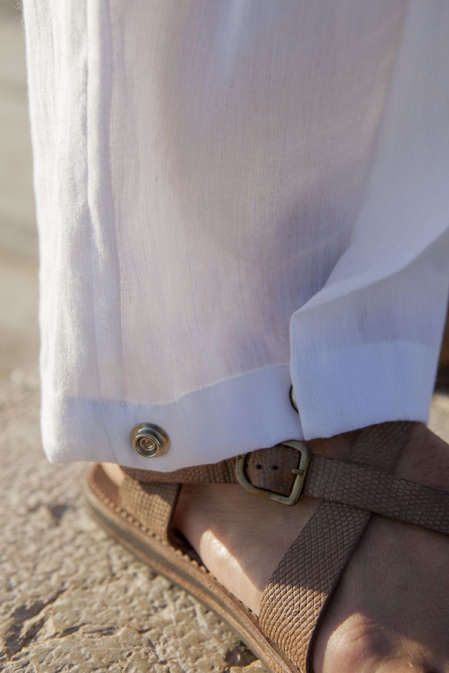Z46-Linen trousers and shirt in an adlib style - Ordenar por