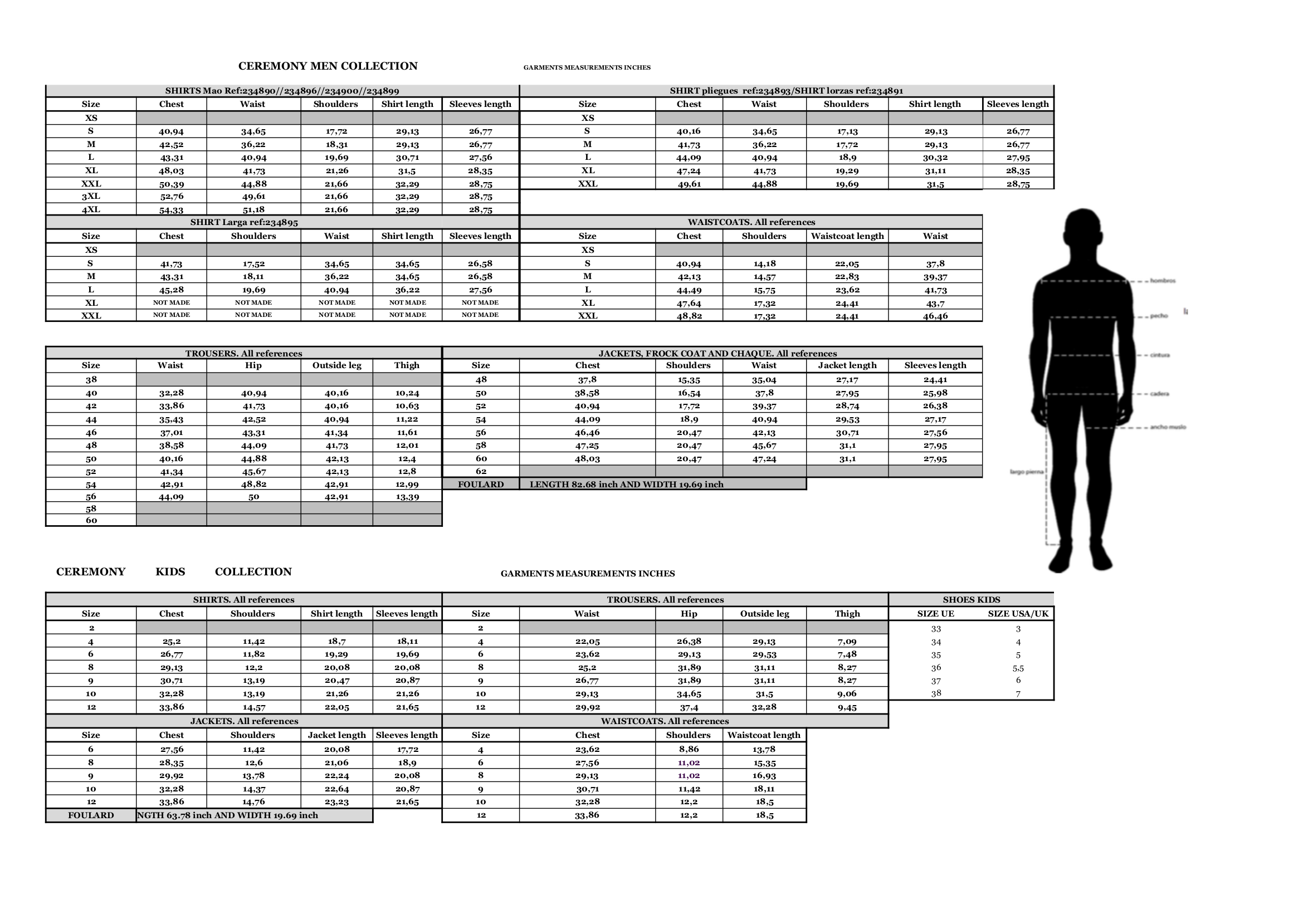 Calculate your Size - Manuel Pardo